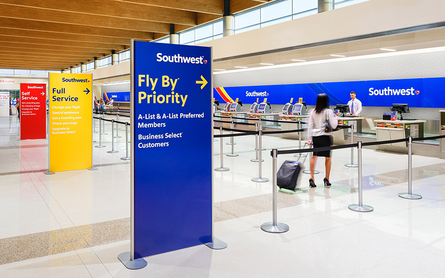 美國(guó)西南（Southwest-Airlines）航空公司室內(nèi)形象.jpg