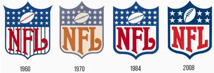 美國橄欖球（NFL）聯(lián)盟logo設(shè)計標志和背后的歷史.png