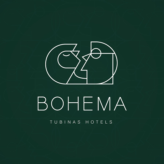 Nikas Geisleris 設計的 BOHEMA HOTEL 標識.png
