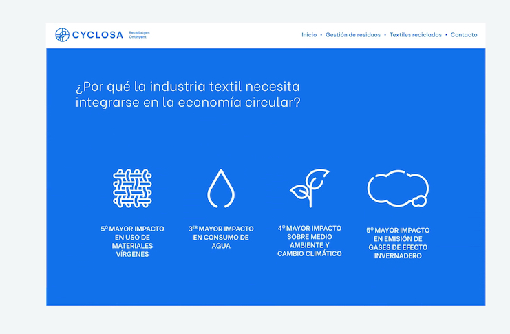 紡織品回收公司品牌形象設(shè)計： Hoy es el día.jpg